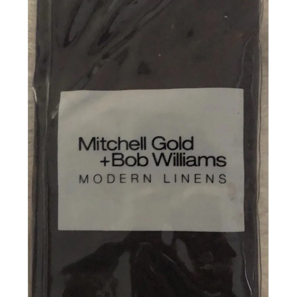 Mitchell Gold + Bob Williams Pillow Sham*Eggplant & Kiwi Green Piping MSRP $140